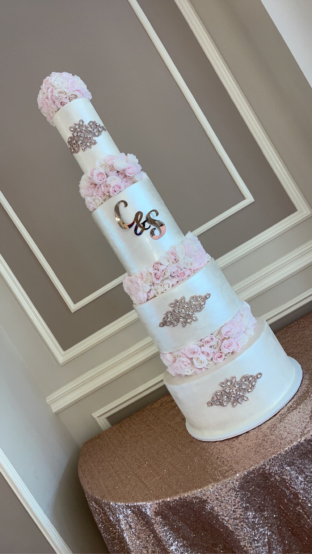 4 Tier Wedding Cake