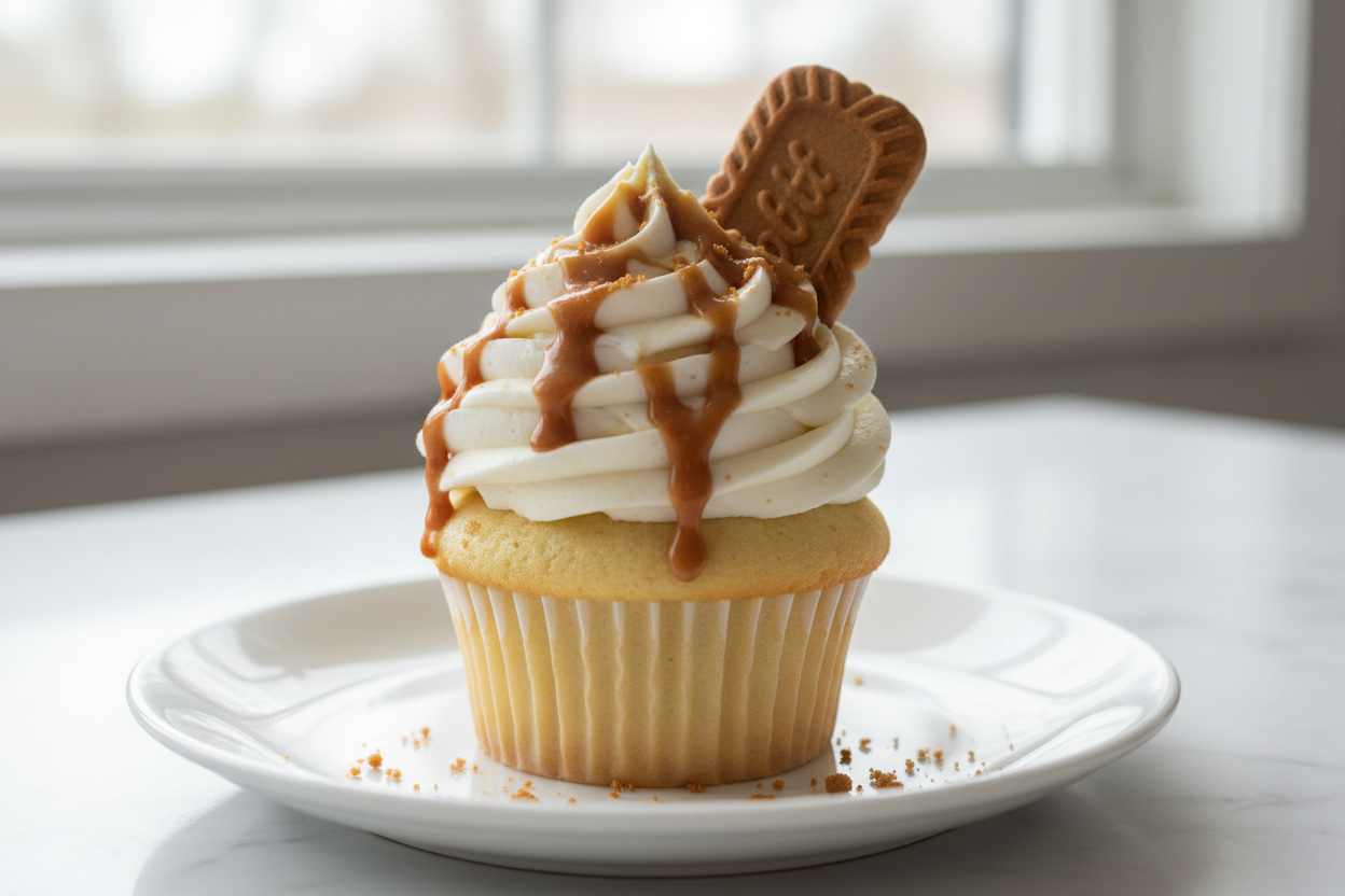 add bisoff cookie on top